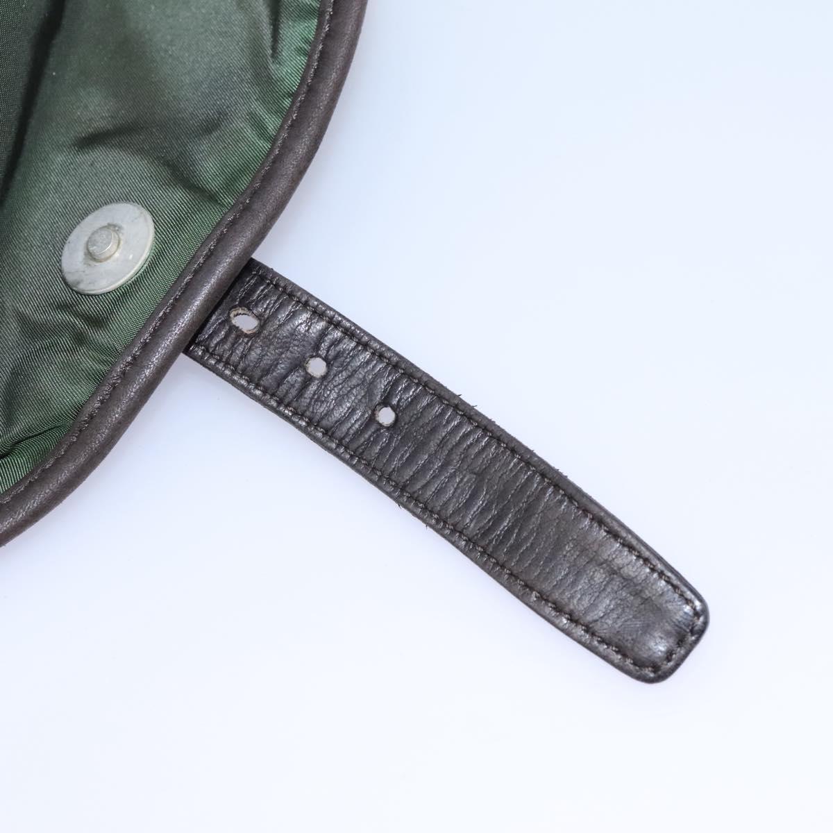 PRADA Backpack Nylon Khaki Auth bs23722