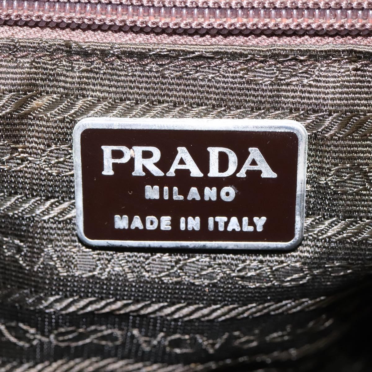 PRADA Backpack Nylon Khaki Auth bs23722
