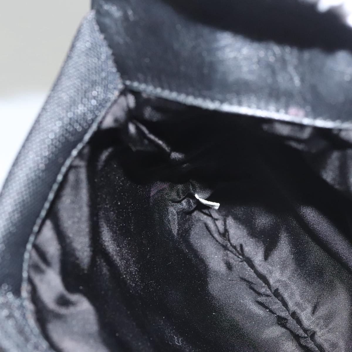 PRADA Shoulder Bag Nylon Black Auth bs23726