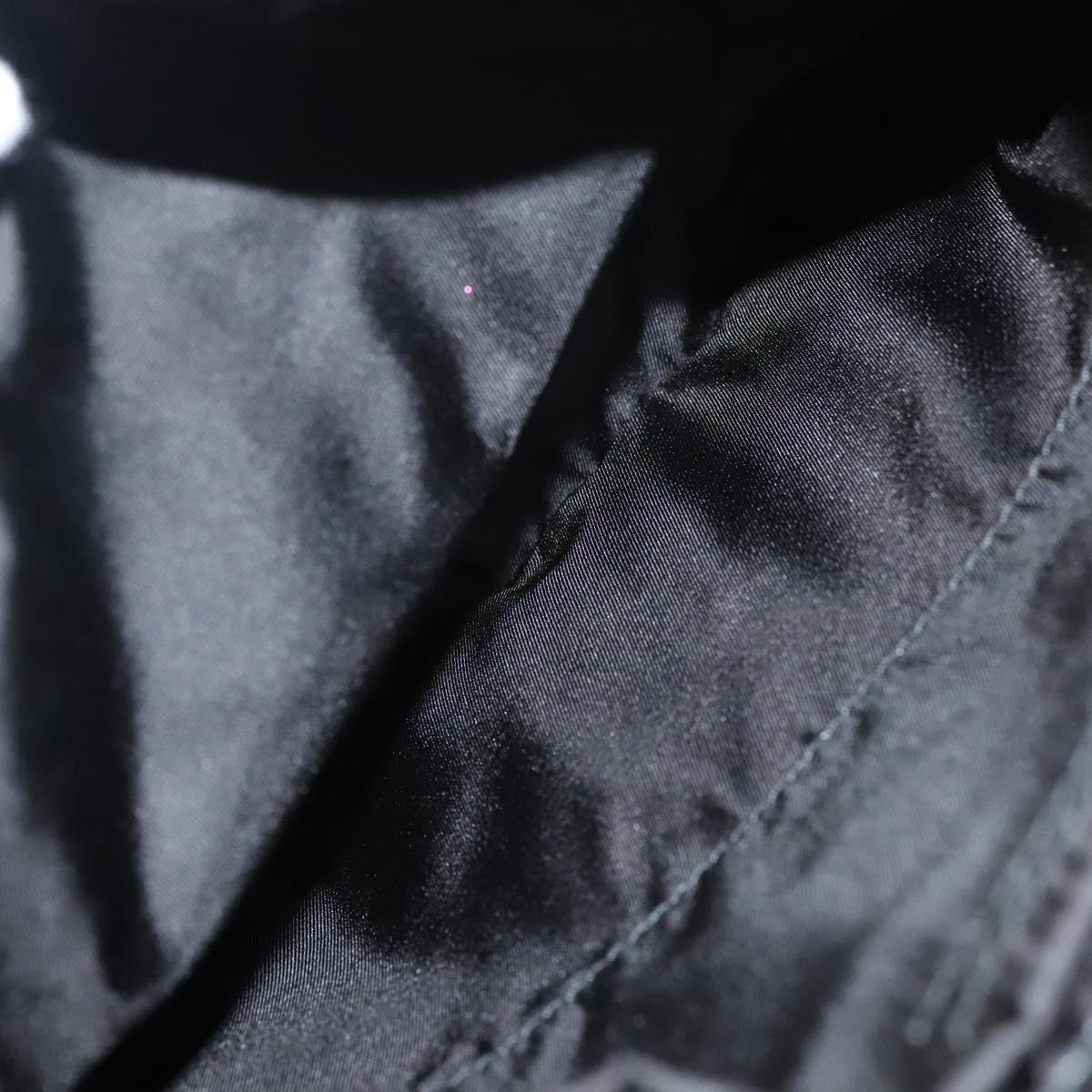 PRADA Shoulder Bag Nylon Black Auth bs23726