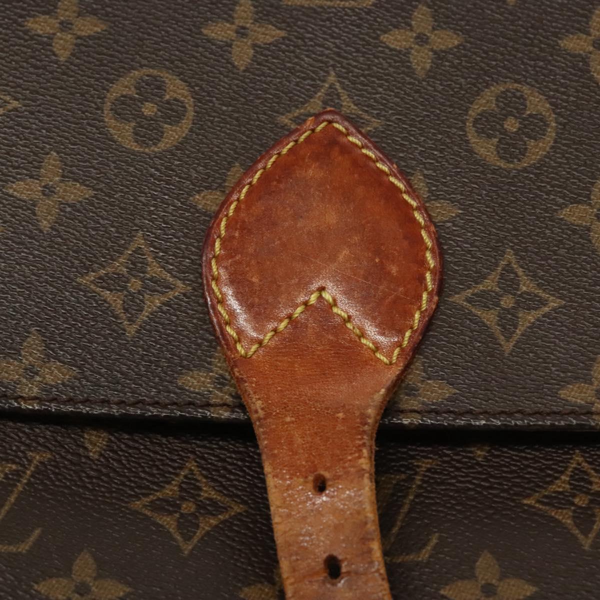 LOUIS VUITTON Monogram Cartouchiere MM Shoulder Bag M51253 LV Auth bs23742