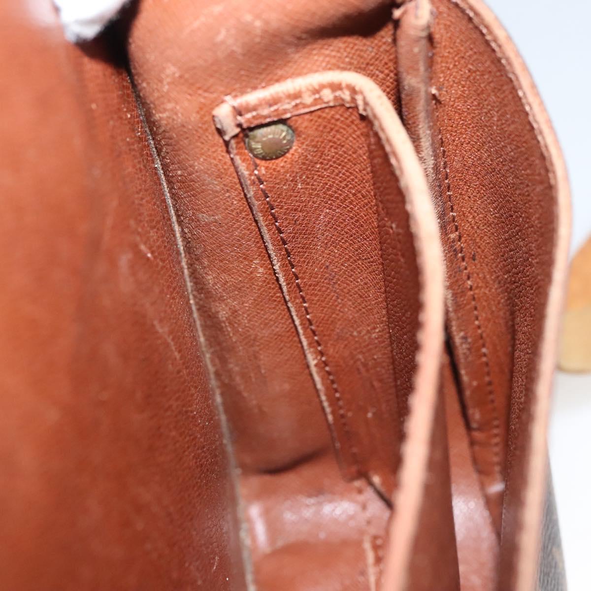 LOUIS VUITTON Monogram Cartouchiere MM Shoulder Bag M51253 LV Auth bs23742