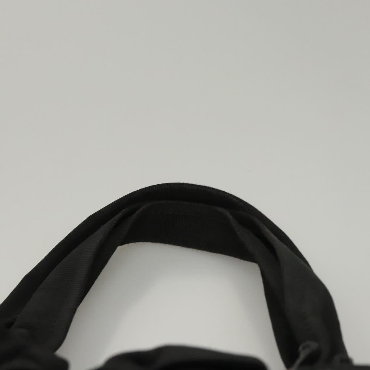 Salvatore Ferragamo Hand Bag Enamel Black Auth bs23791