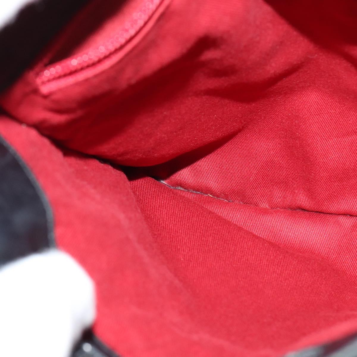 Salvatore Ferragamo Shoulder Bag Nylon Black Auth bs23806