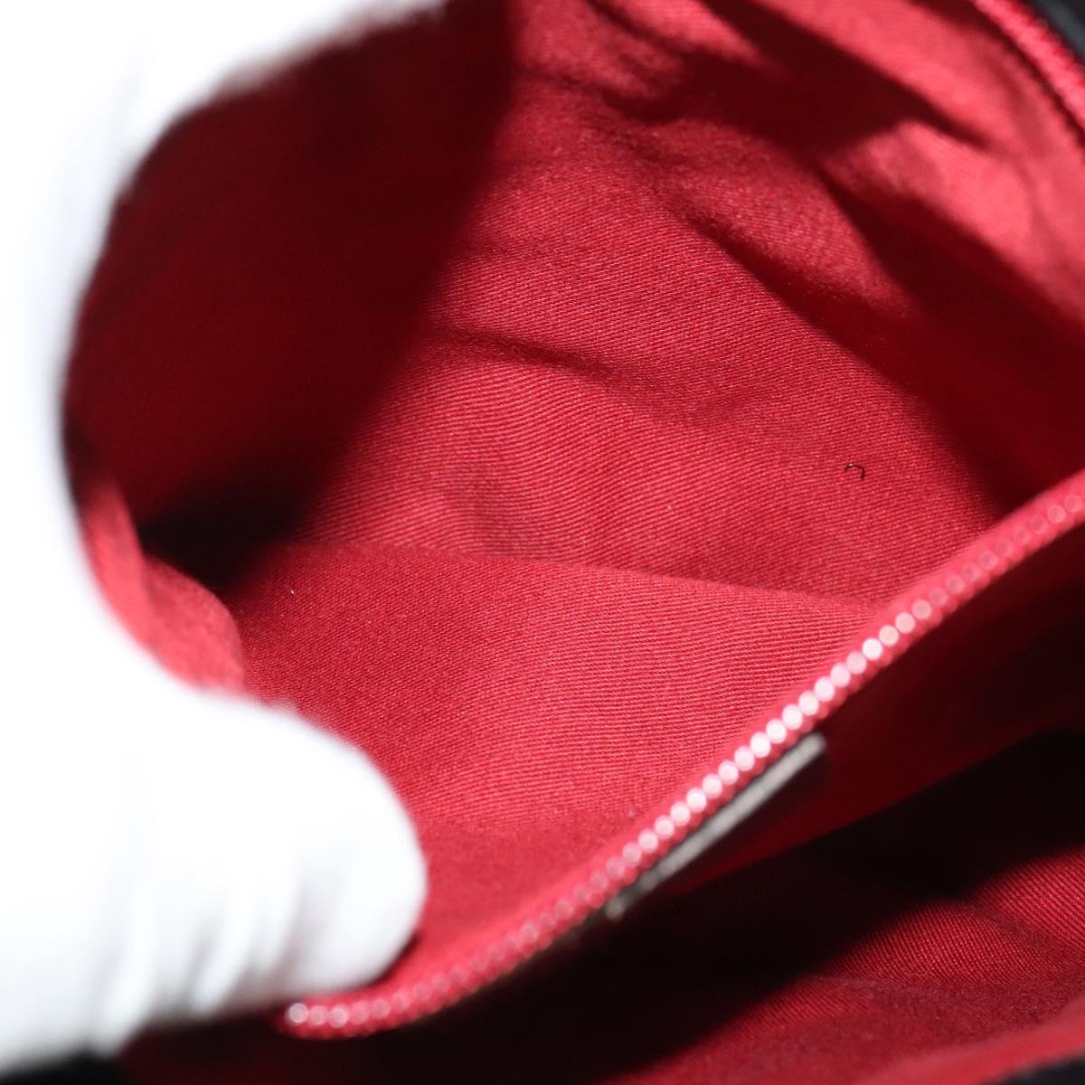 Salvatore Ferragamo Shoulder Bag Nylon Black Auth bs23806