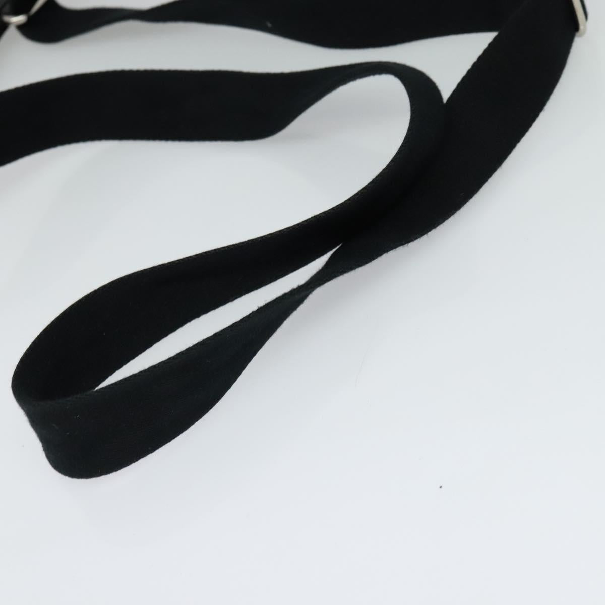 Salvatore Ferragamo Shoulder Bag Nylon Black Auth bs23806