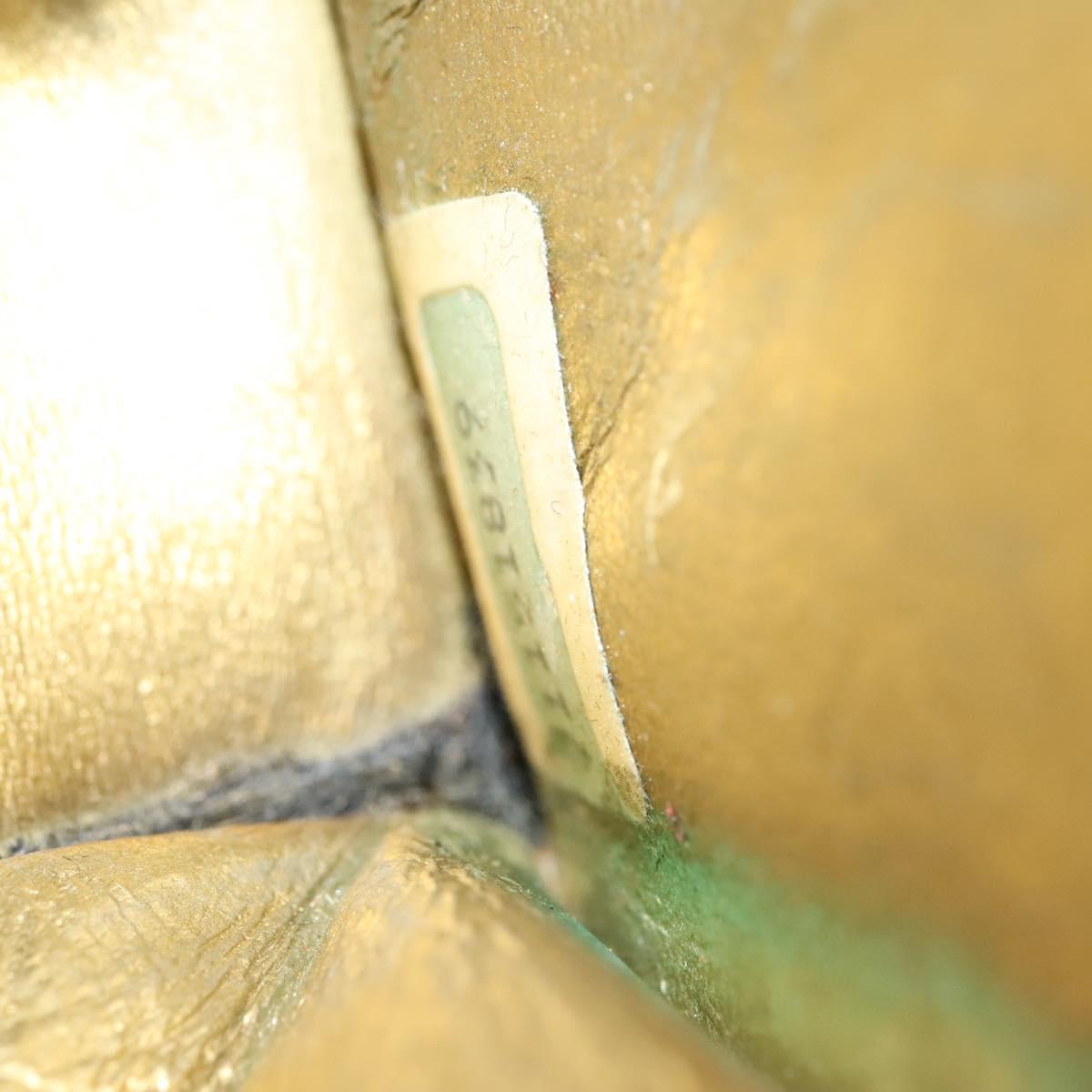 CHANEL Chain Shoulder Bag Velor Black CC Auth bs23807