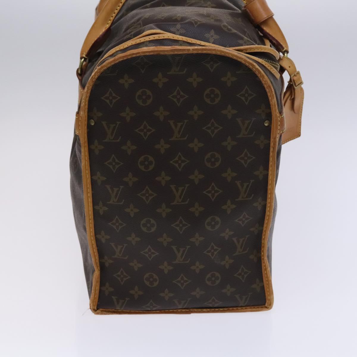 LOUIS VUITTON Monogram Sac Chasseur 55 Boston Bag M41922 LV Auth bs23811
