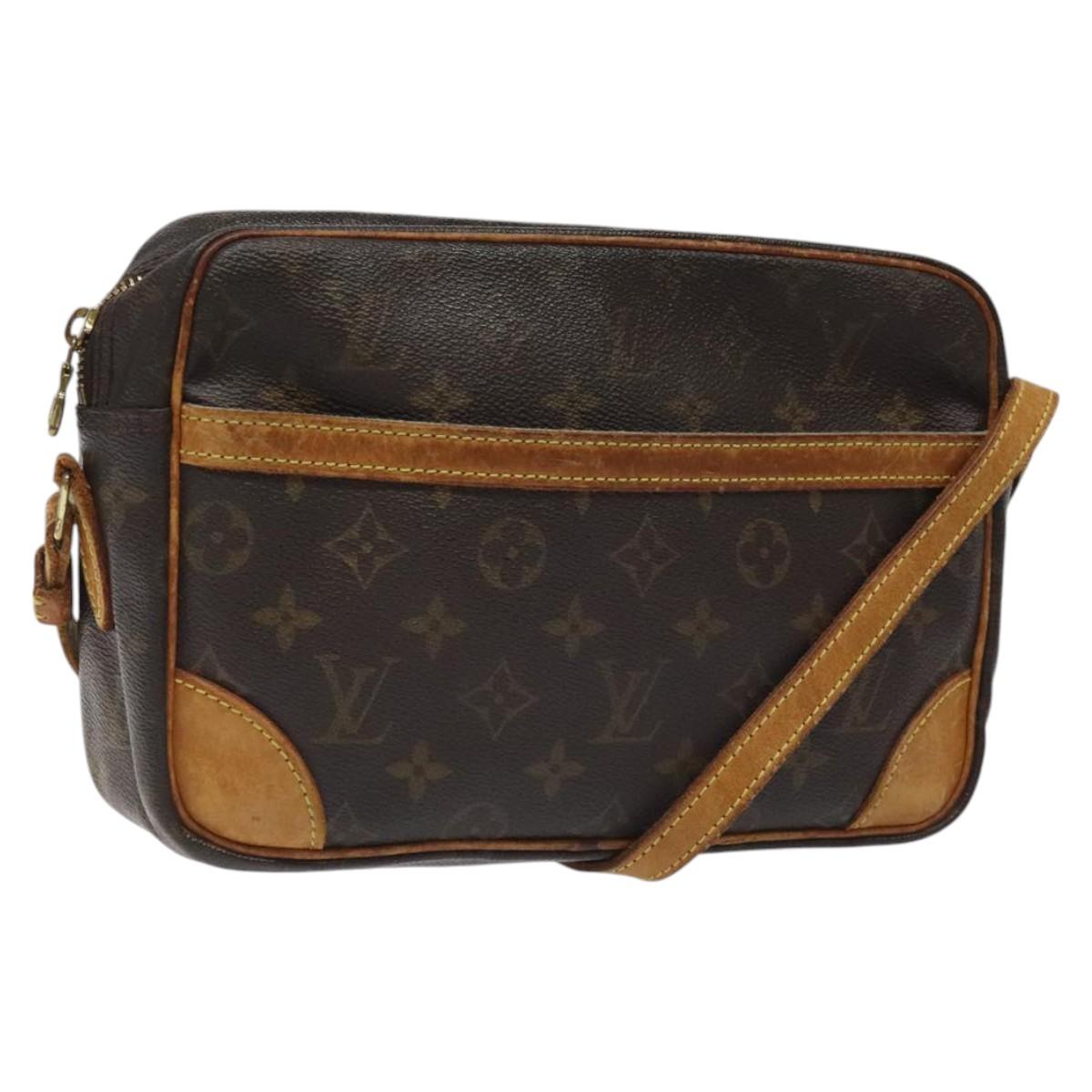 LOUIS VUITTON Monogram Trocadero 30 Shoulder Bag M51272 LV Auth bs23823
