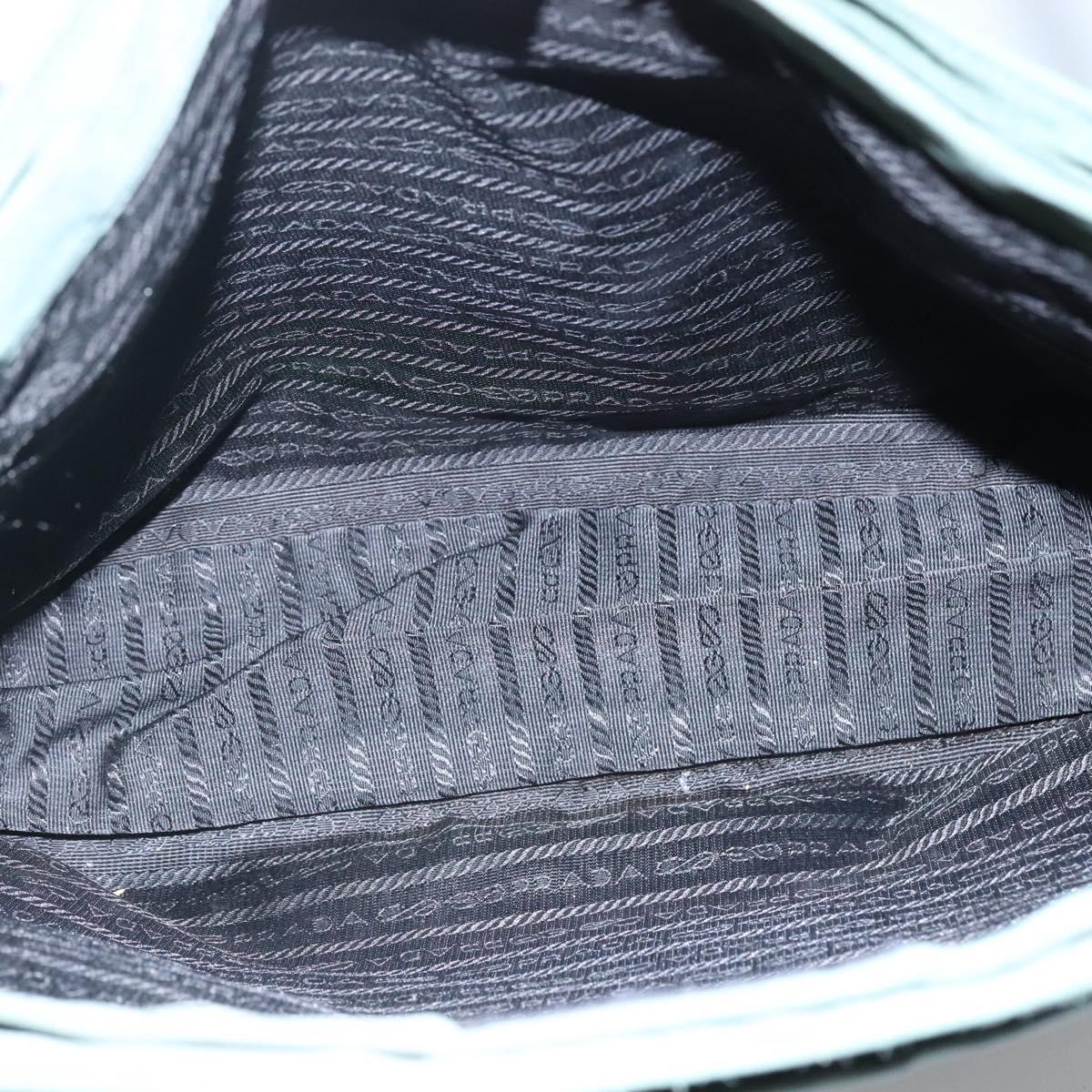 PRADA Tote Bag Nylon Khaki Auth bs23905