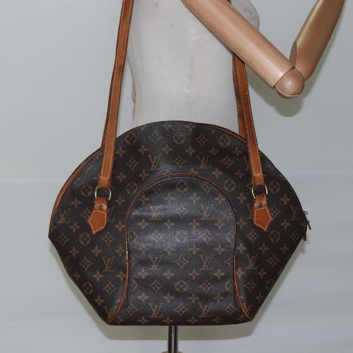 LOUIS VUITTON Monogram Ellipse Shopping Shoulder Bag M51128 LV Auth bs23912
