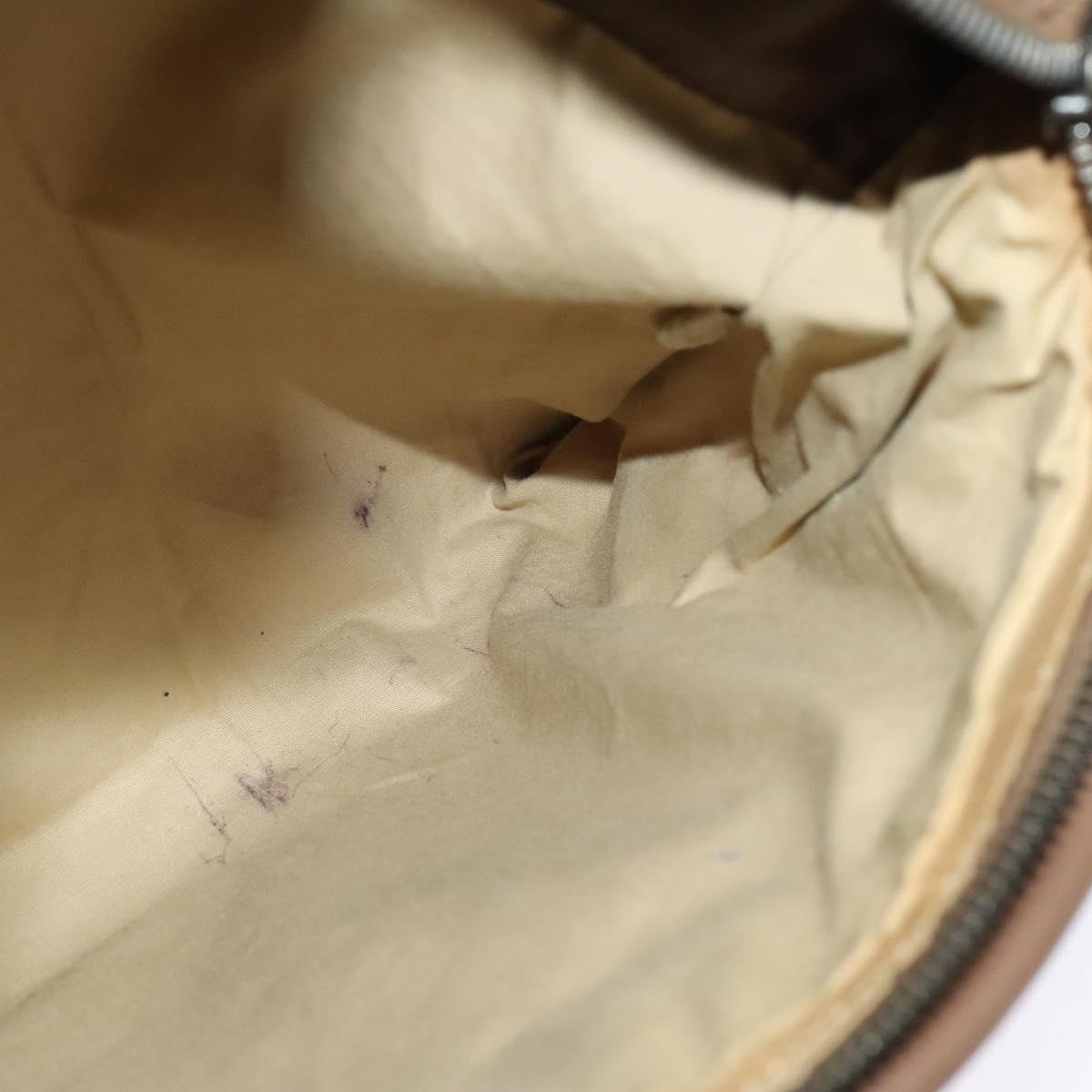 BOTTEGA VENETA INTRECCIATO Waist bag Leather Brown 121604 Auth bs23917