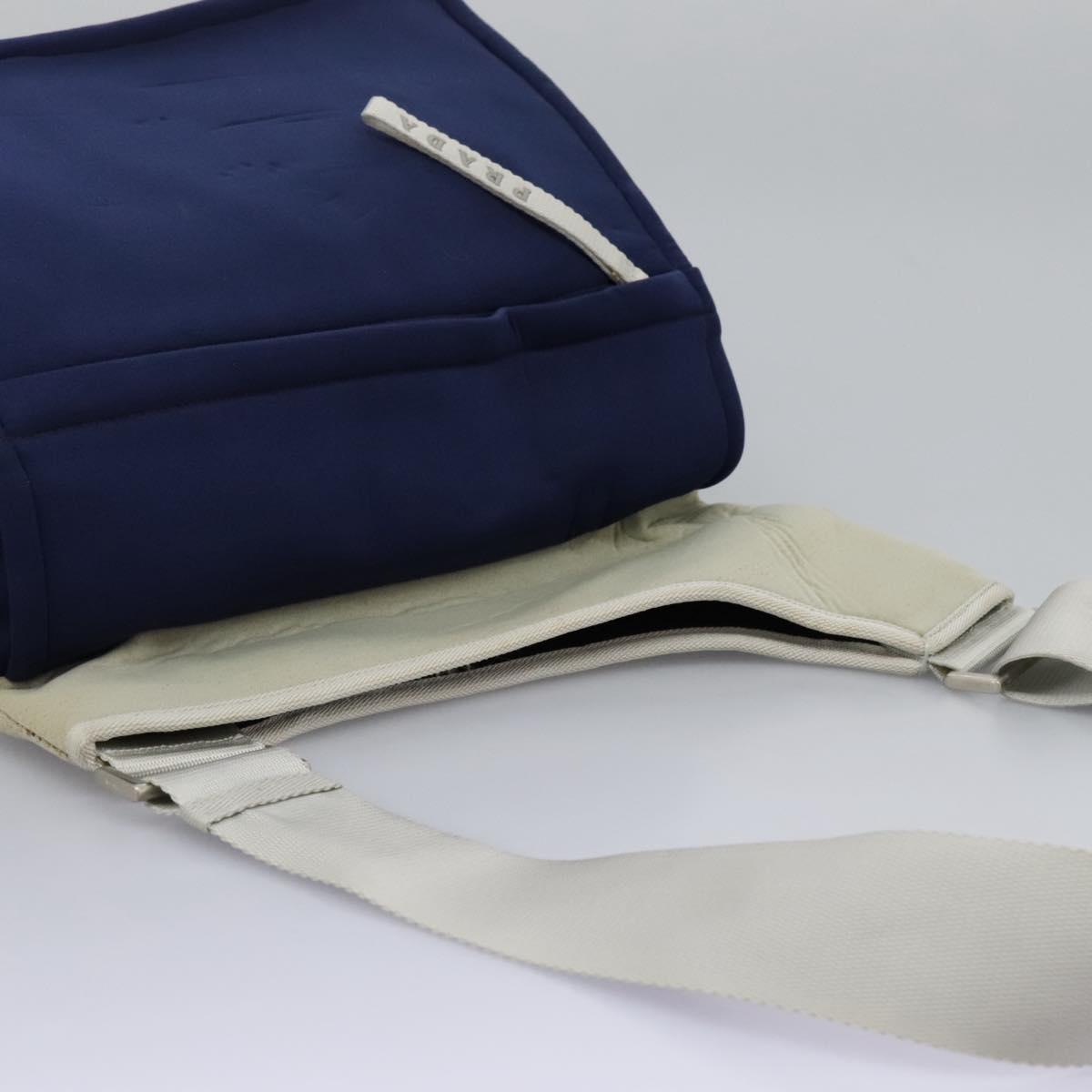 PRADA Sports Shoulder Bag Nylon Blue Auth bs23958