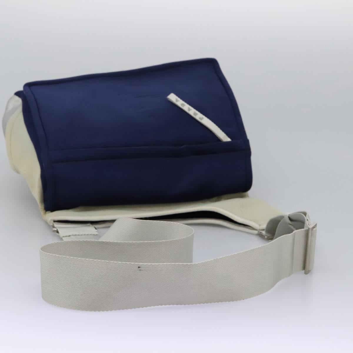 PRADA Sports Shoulder Bag Nylon Blue Auth bs23958