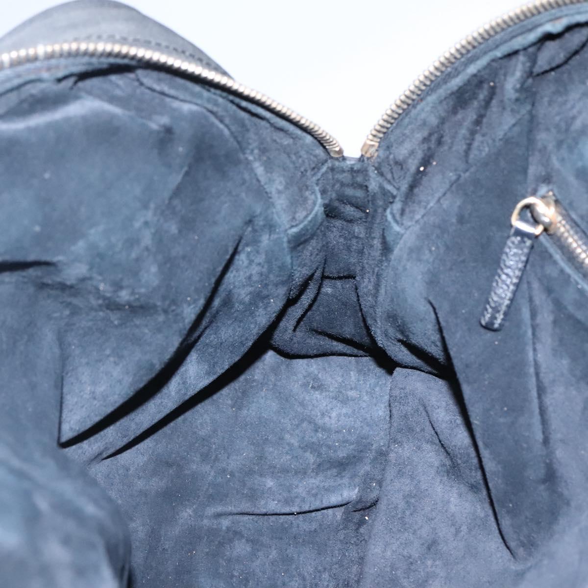 PRADA Hand Bag Nylon Black Auth bs23959