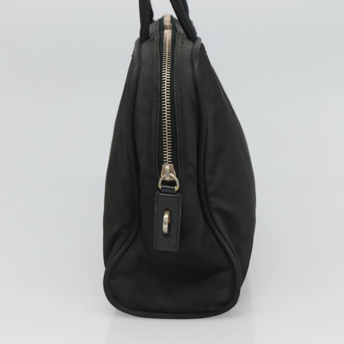 PRADA Hand Bag Nylon Black Auth bs23959