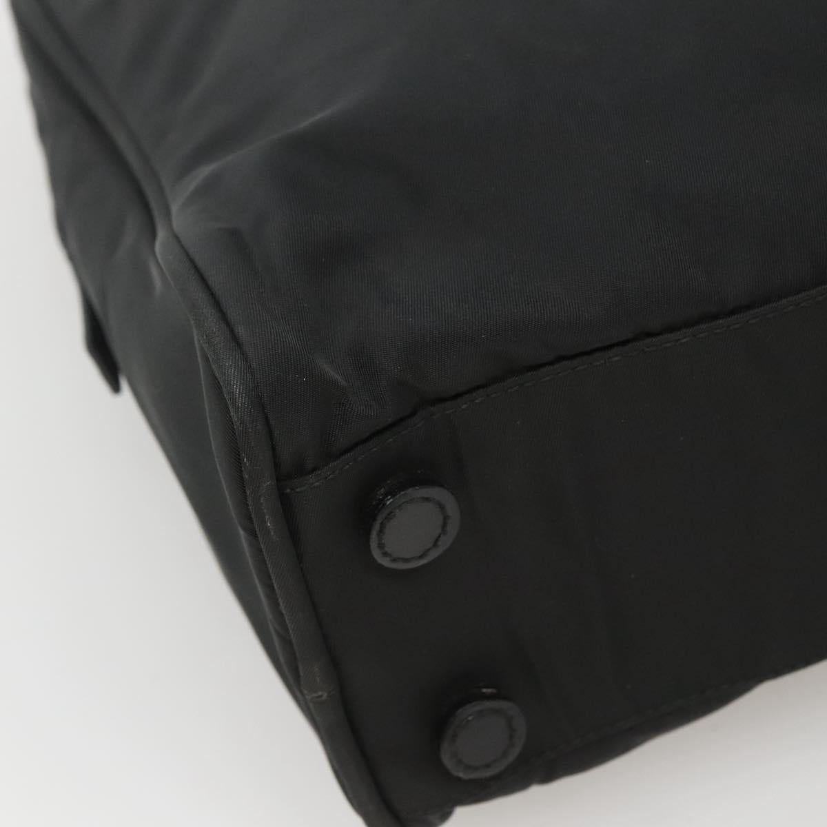 PRADA Hand Bag Nylon Black Auth bs24002