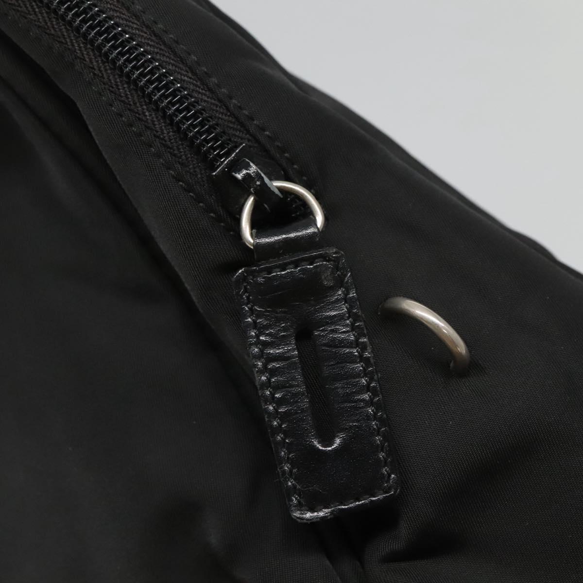 PRADA Hand Bag Nylon Black Auth bs24002
