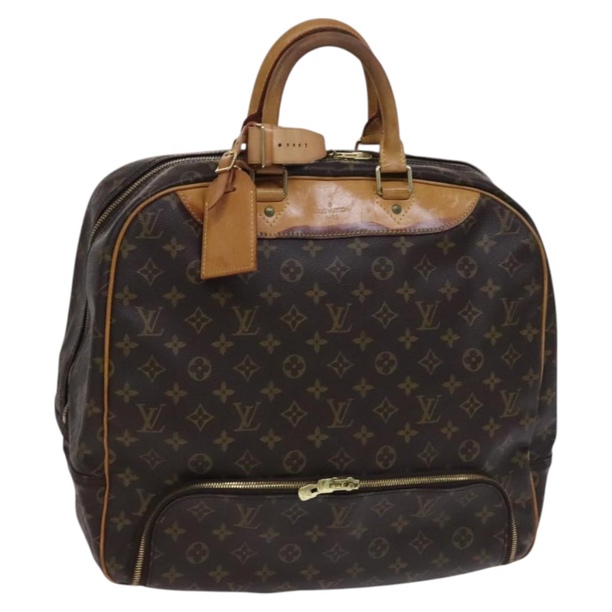 LOUIS VUITTON Monogram Evasion Boston Bag M41443 LV Auth bs24135