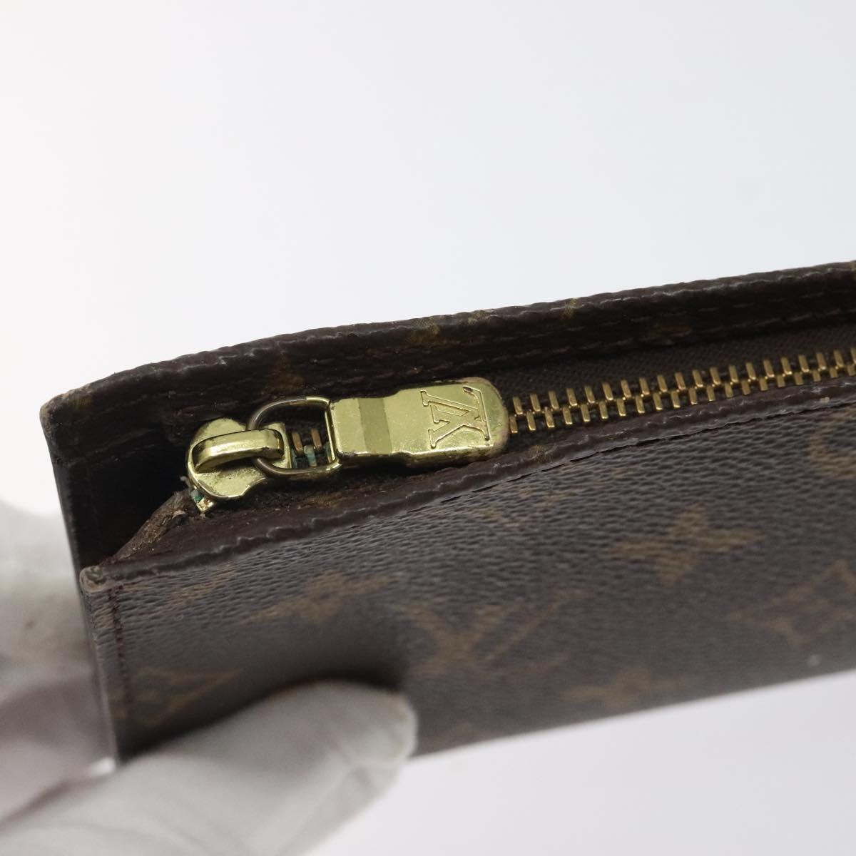 LOUIS VUITTON Monogram Bucket PM Accessory Pouch LV Auth bs24146