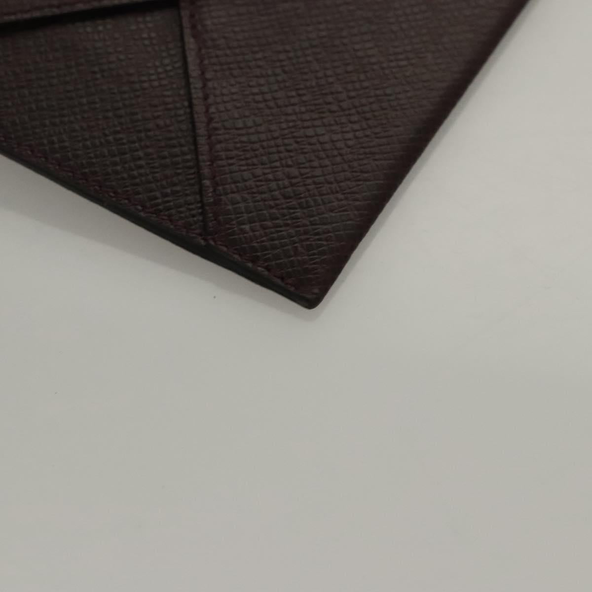 LOUIS VUITTON Taiga Special Edition Letter case Pouch Acajou LV Auth bs24149