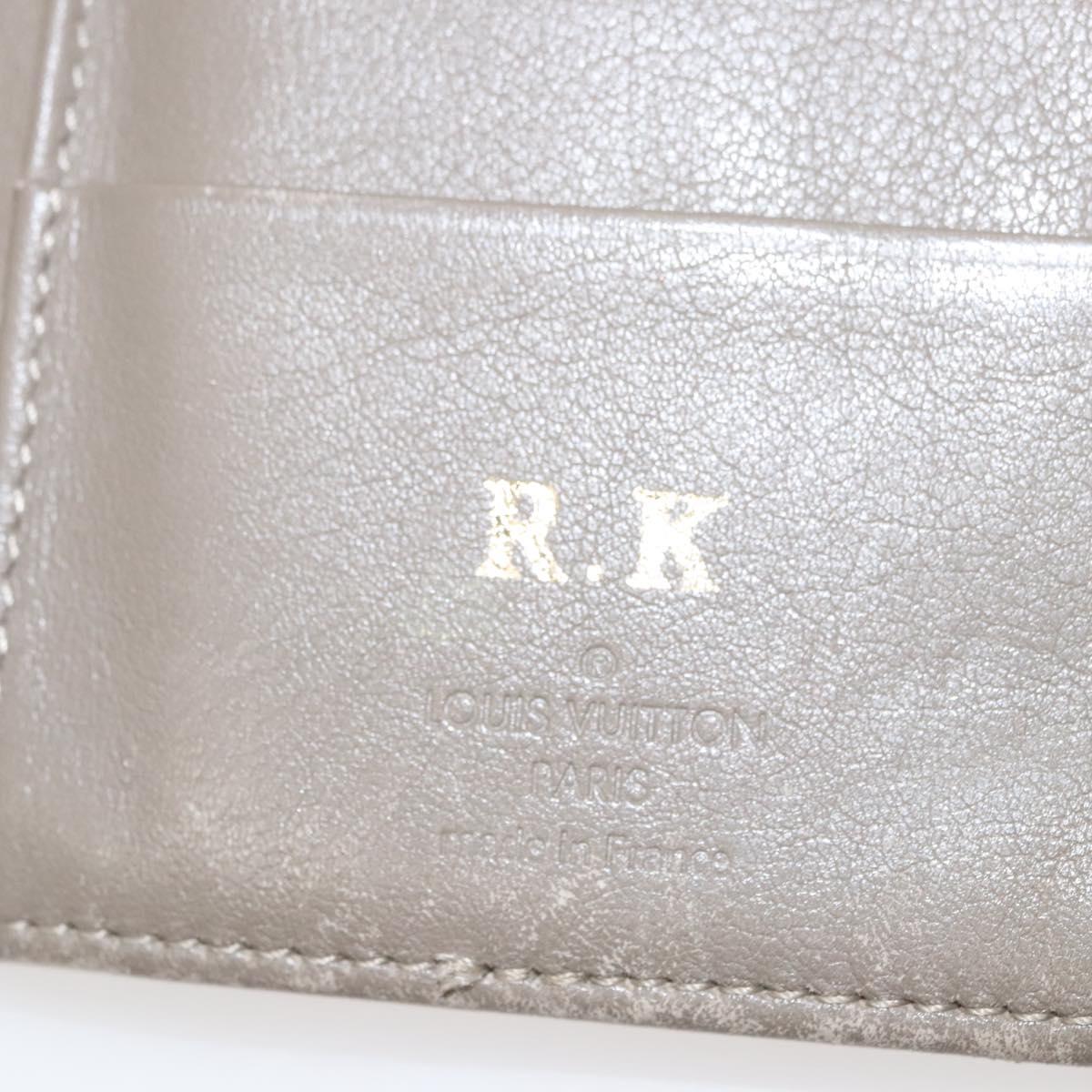 LOUIS VUITTON Monogram Mahina Portefeuille Amelia Wallet M93761 LV Auth bs24151