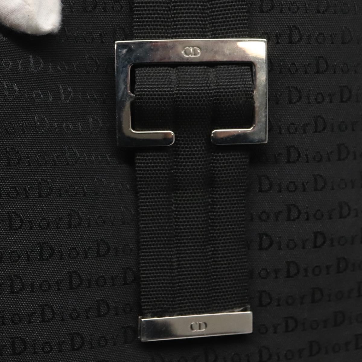 Christian Dior Tote Bag Canvas Black Auth bs24155