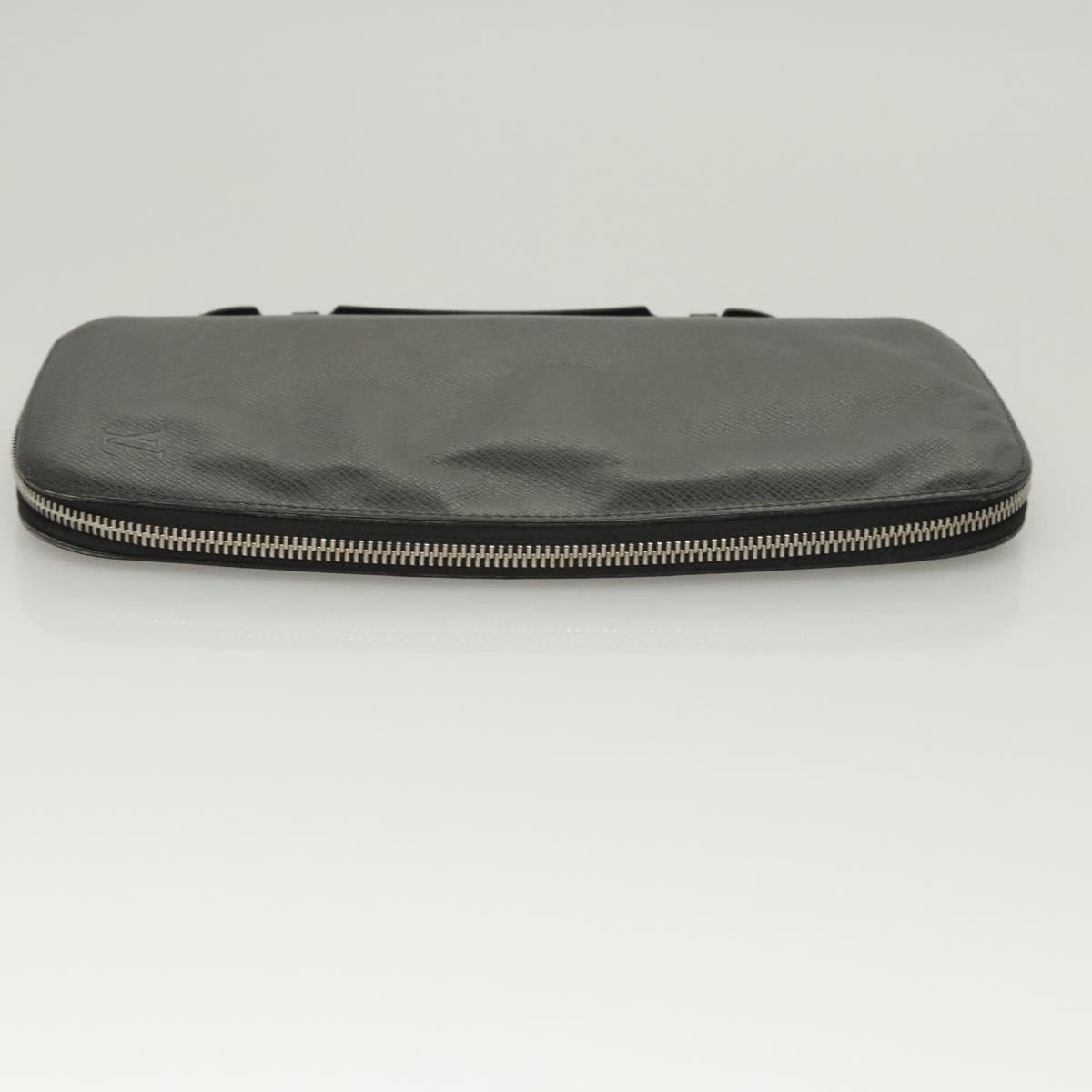 LOUIS VUITTON Taiga Organizer Atoll Travel Case Ardoise M30652 LV Auth bs24260