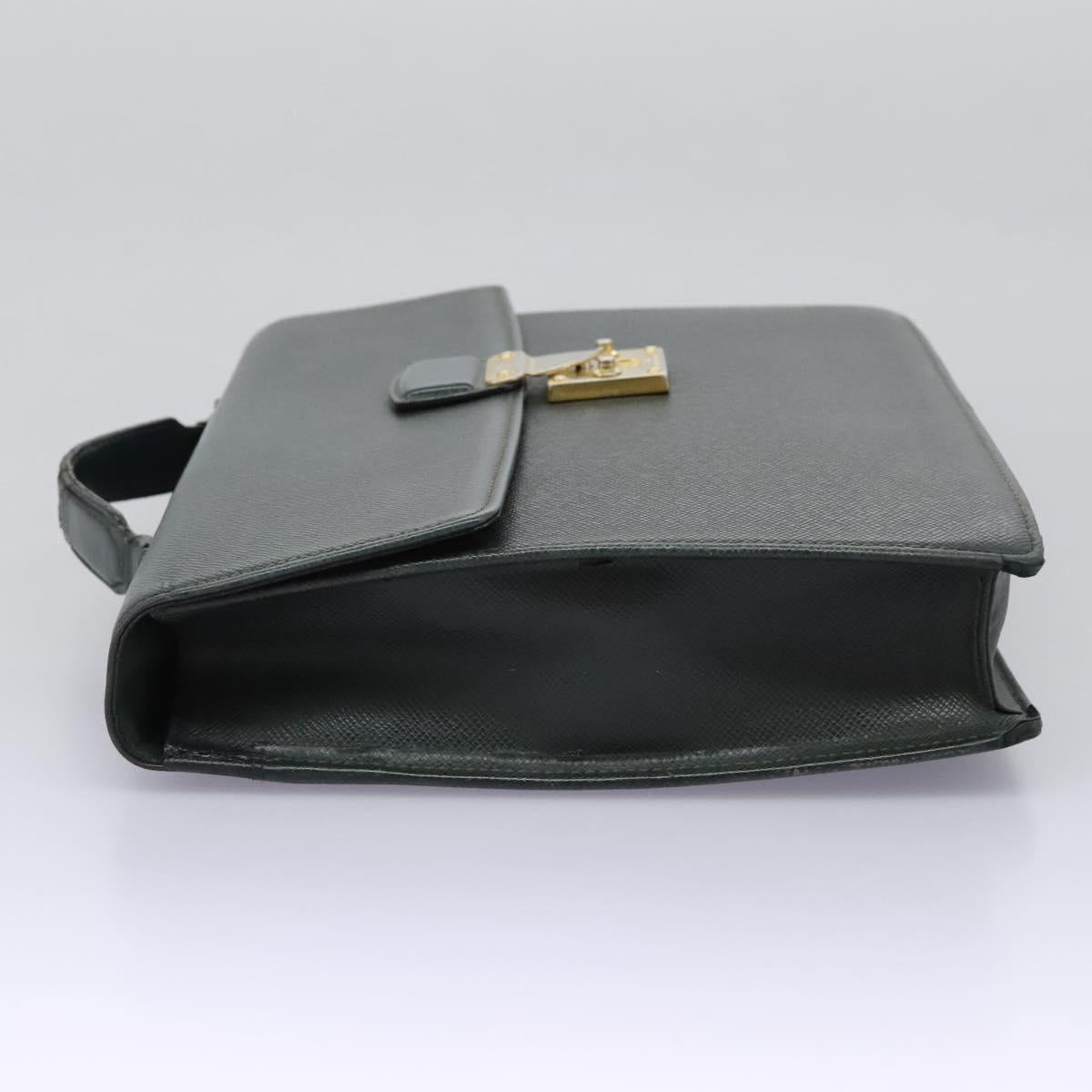 LOUIS VUITTON Taiga Serviette Kourad Business Bag Epicea M30074 LV Auth bs24358