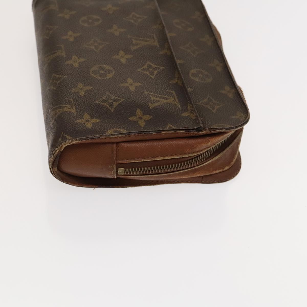 LOUIS VUITTON Monogram Clutch Bag 2Set LV Auth bs24403