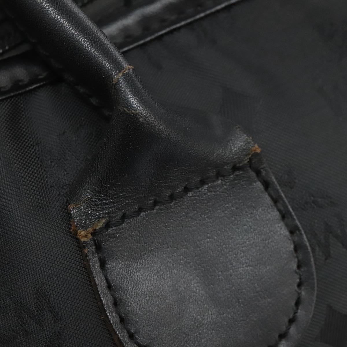 MCM Tote Bag Nylon Black Auth bs24480