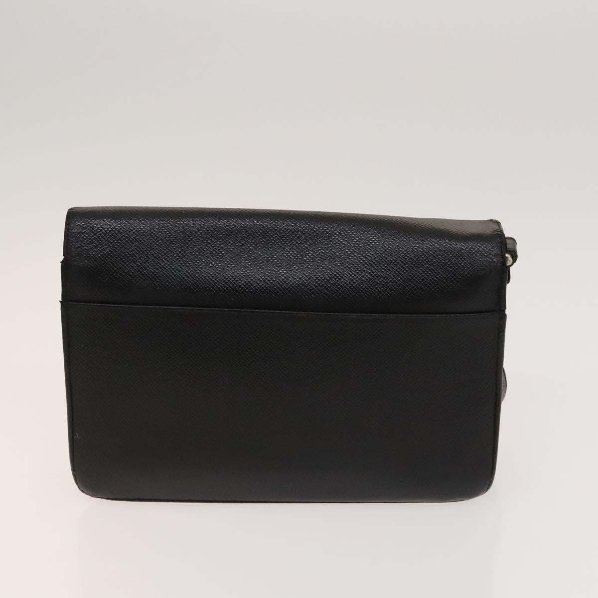 LOUIS VUITTON Taiga Clutch Bag 2Set Epicea Ardoise LV Auth bs24559