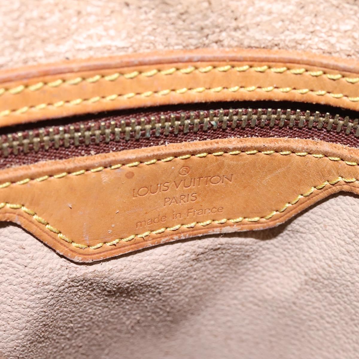 LOUIS VUITTON Monogram Bucket GM Shoulder Bag M42236 LV Auth bs24567