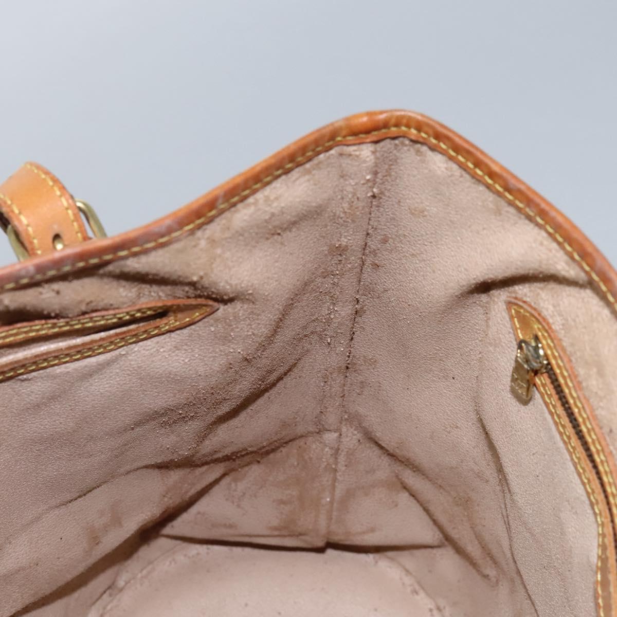 LOUIS VUITTON Monogram Bucket GM Shoulder Bag M42236 LV Auth bs24567