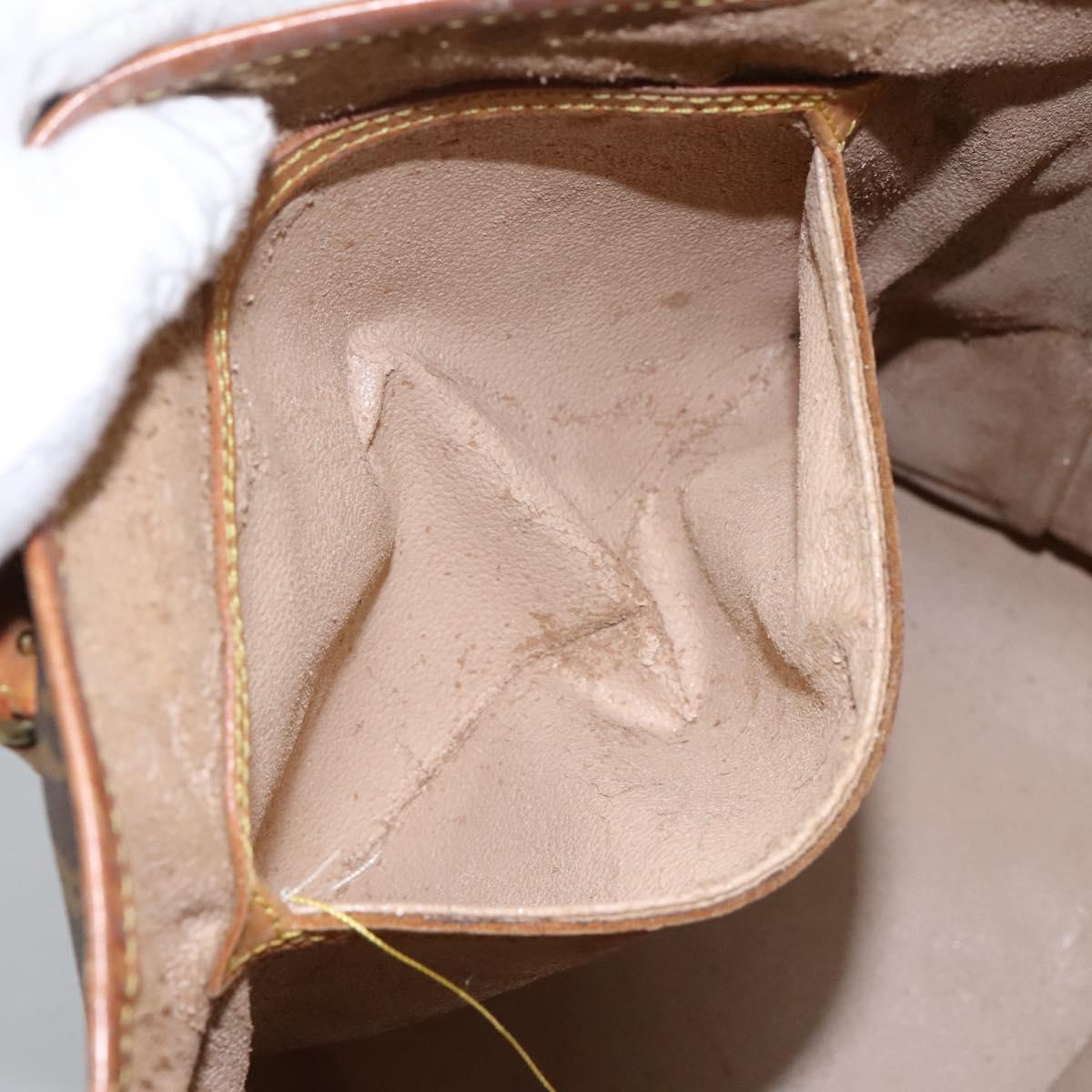 LOUIS VUITTON Monogram Bucket GM Shoulder Bag M42236 LV Auth bs24567