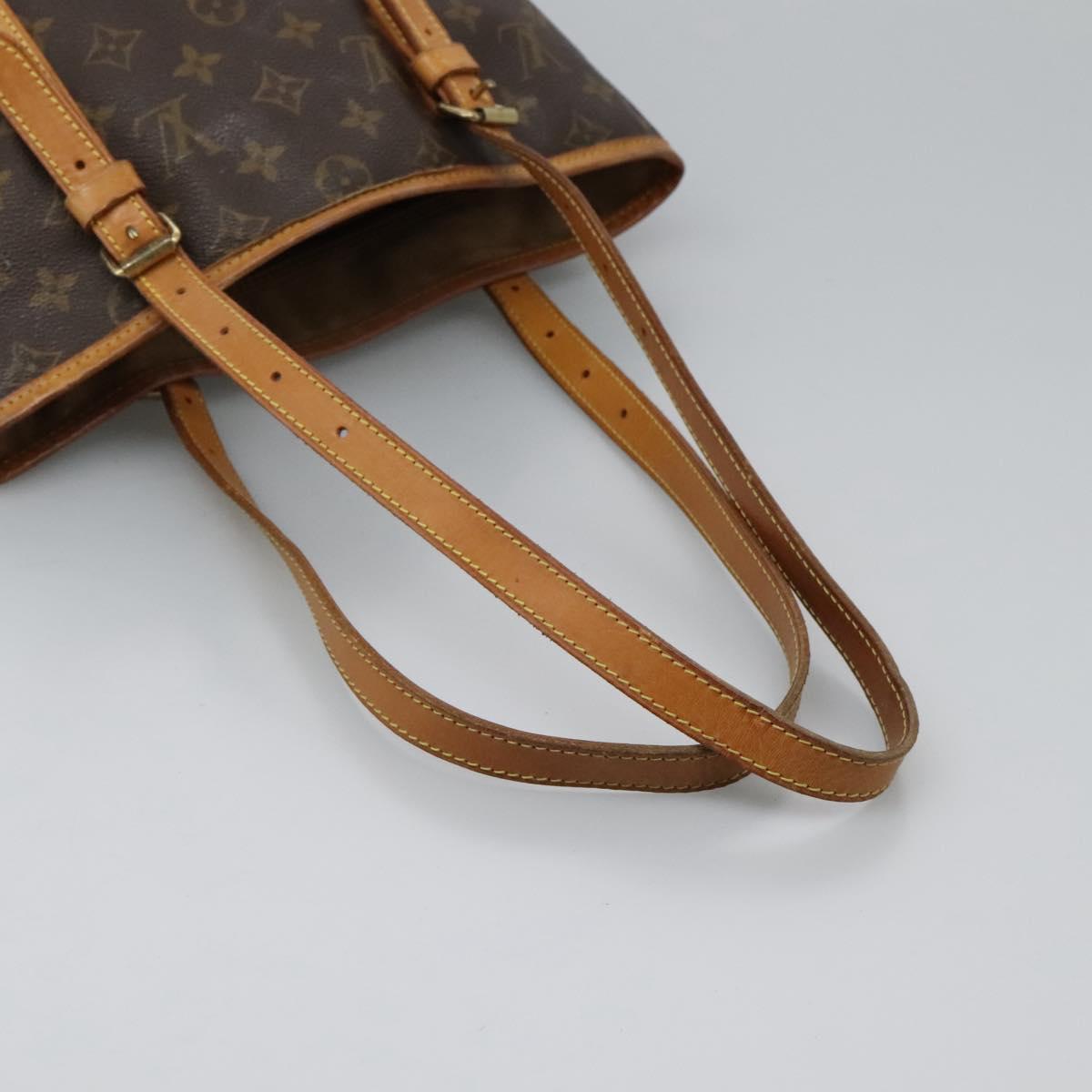 LOUIS VUITTON Monogram Bucket GM Shoulder Bag M42236 LV Auth bs24567