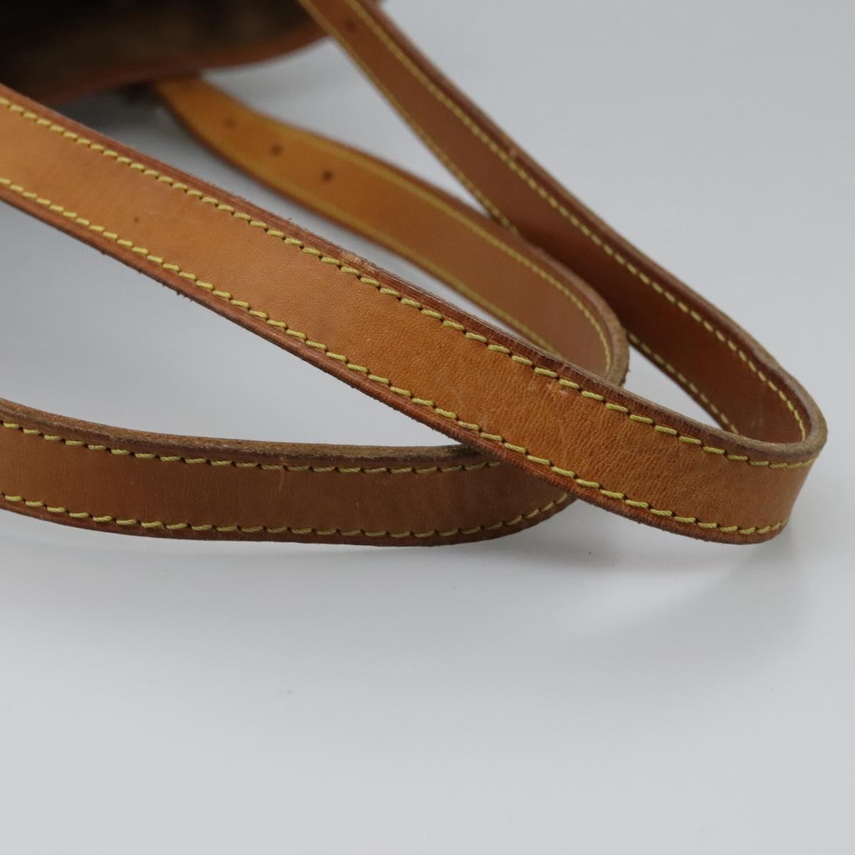 LOUIS VUITTON Monogram Bucket GM Shoulder Bag M42236 LV Auth bs24567