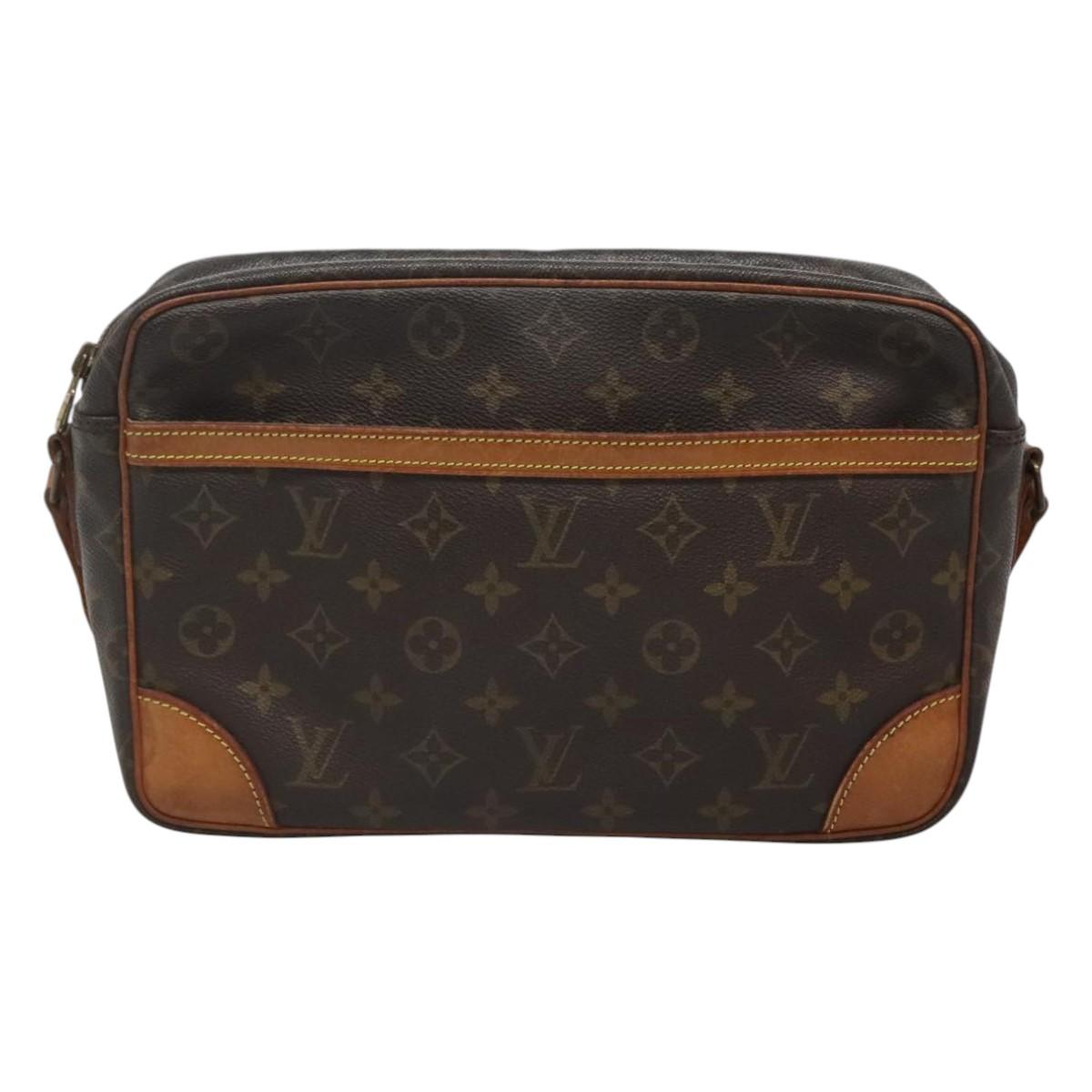LOUIS VUITTON Monogram Trocadero 27 Shoulder Bag M51274 LV Auth bs24575