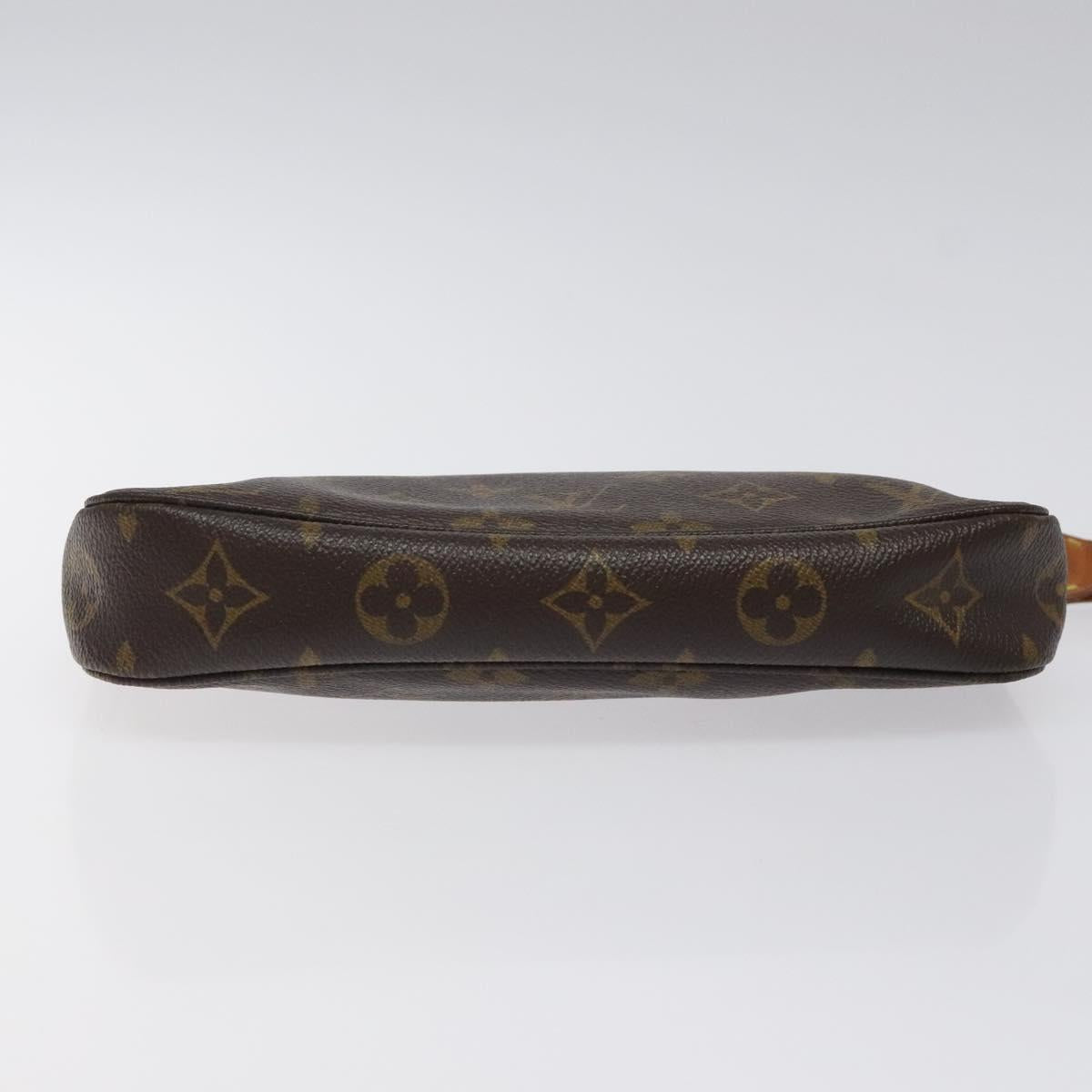 LOUIS VUITTON Monogram Pochette Accessoires Pouch M51980 LV Auth bs24588