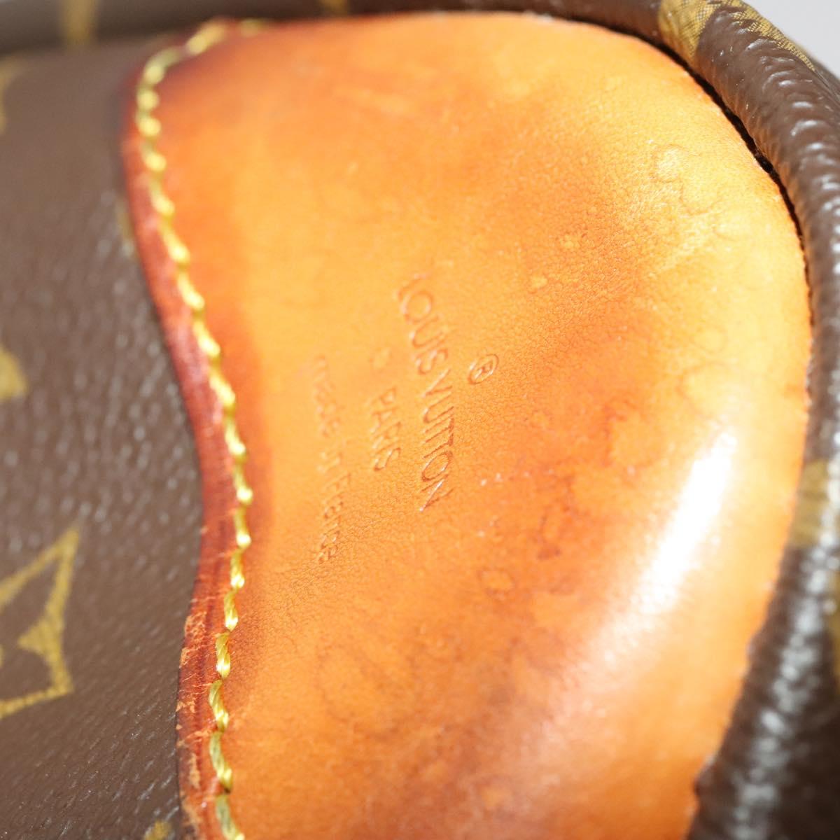 LOUIS VUITTON Monogram Satellite 60 Boston Bag M23354 LV Auth bs24590