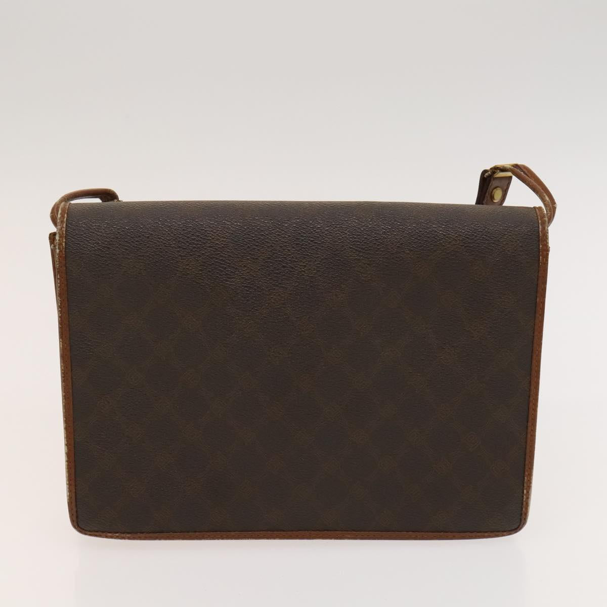 BALLY Bag PVC Canvas 3Set Black Brown gray Auth bs24711