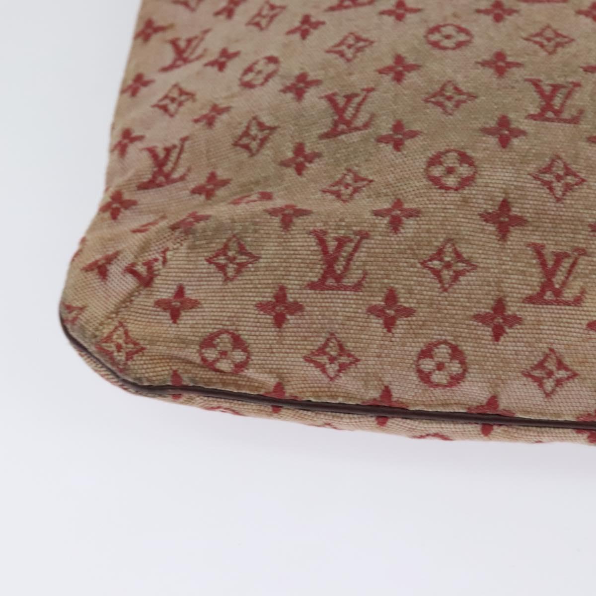 LOUIS VUITTON Monogram Mini Françoise Bag 2way Red Cherry M92210 LV Auth bs24722