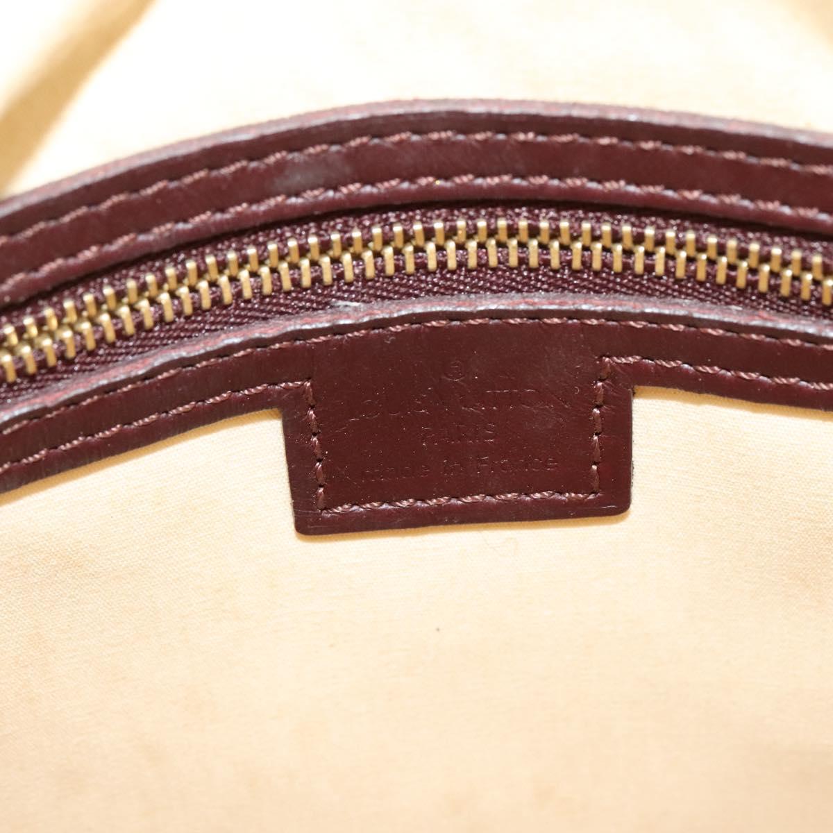 LOUIS VUITTON Monogram Mini Françoise Bag 2way Red Cherry M92210 LV Auth bs24722