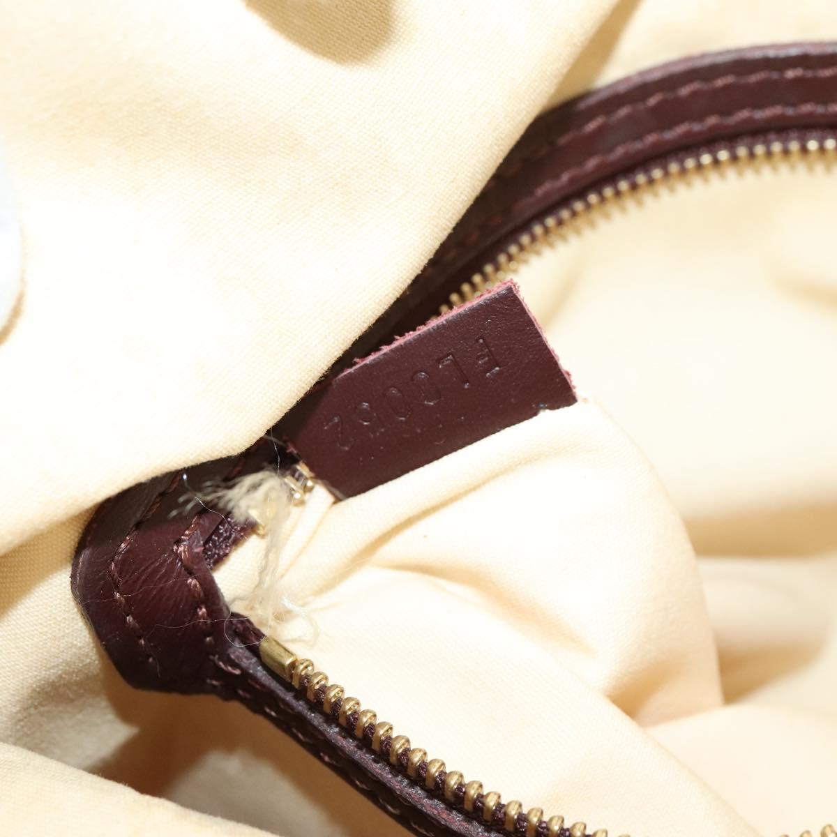 LOUIS VUITTON Monogram Mini Françoise Bag 2way Red Cherry M92210 LV Auth bs24722