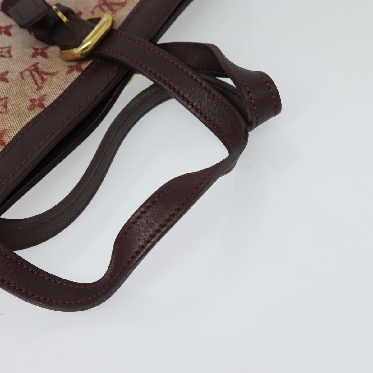 LOUIS VUITTON Monogram Mini Françoise Bag 2way Red Cherry M92210 LV Auth bs24722