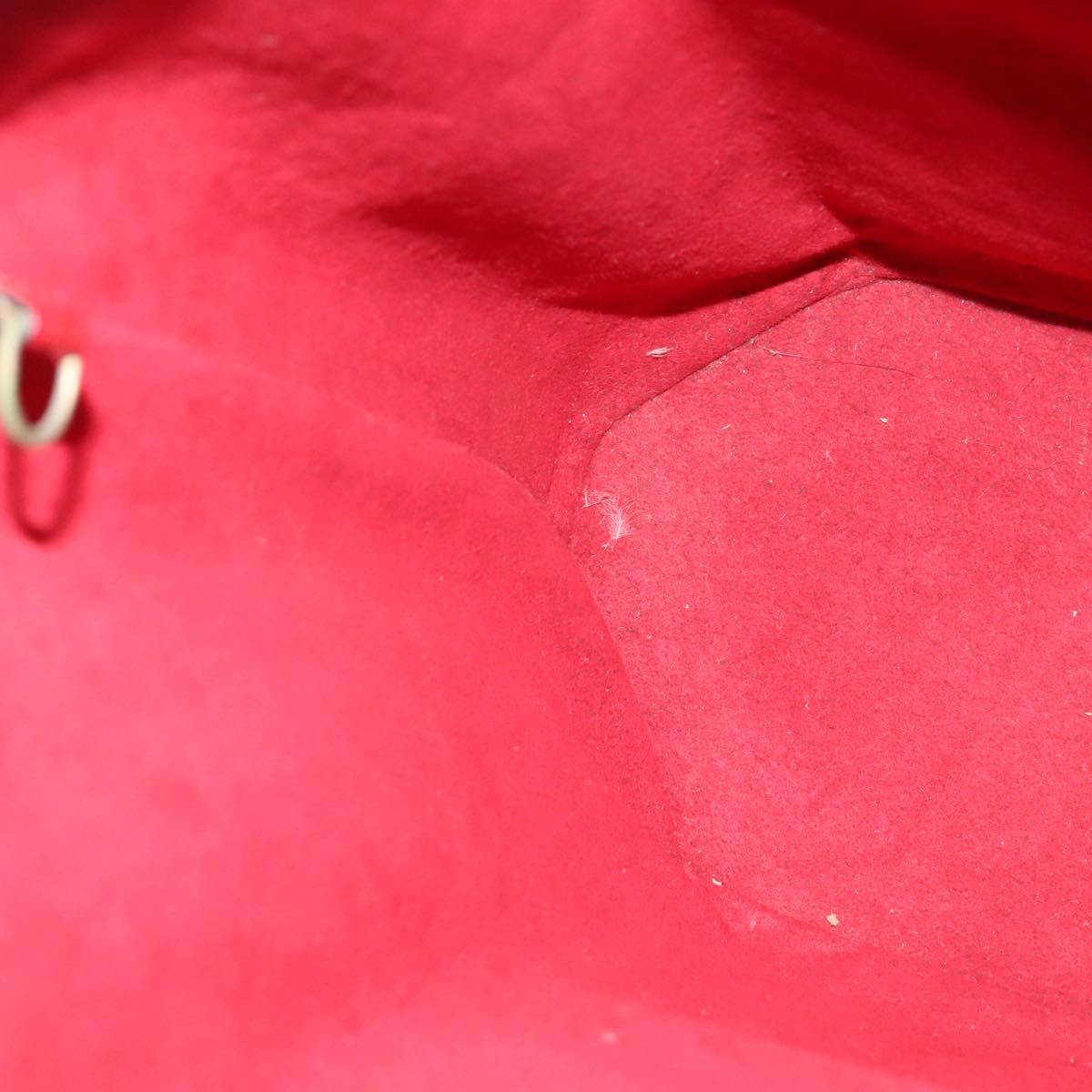 LOUIS VUITTON Epi Sac Depaule PM Shoulder Bag Red M80207 LV Auth bs24723