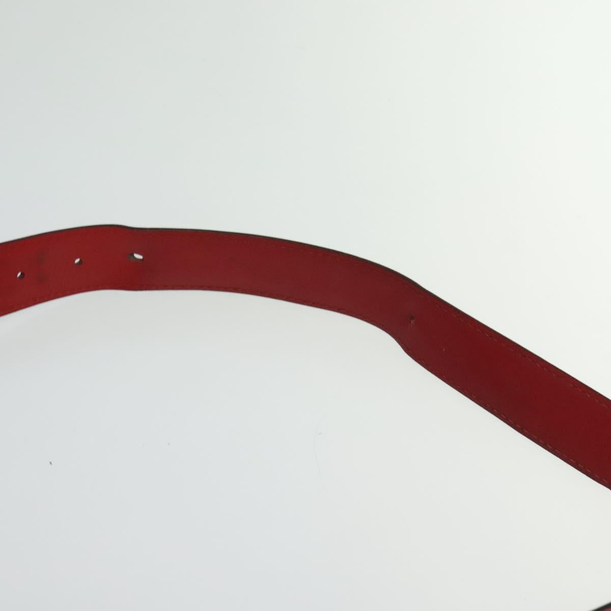 LOUIS VUITTON Epi Sac Depaule PM Shoulder Bag Red M80207 LV Auth bs24723