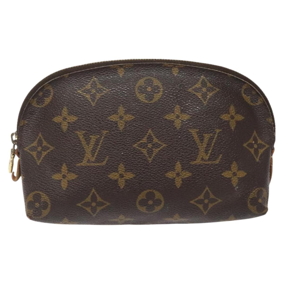 LOUIS VUITTON Monogram Pochette Cosmetic PM Pouch M43998 LV Auth bs24919