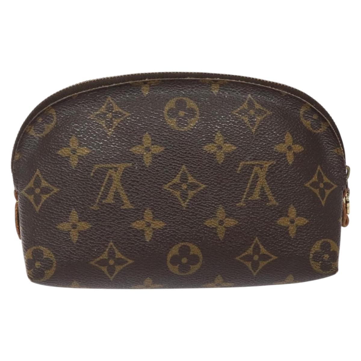LOUIS VUITTON Monogram Pochette Cosmetic PM Pouch M43998 LV Auth bs24919