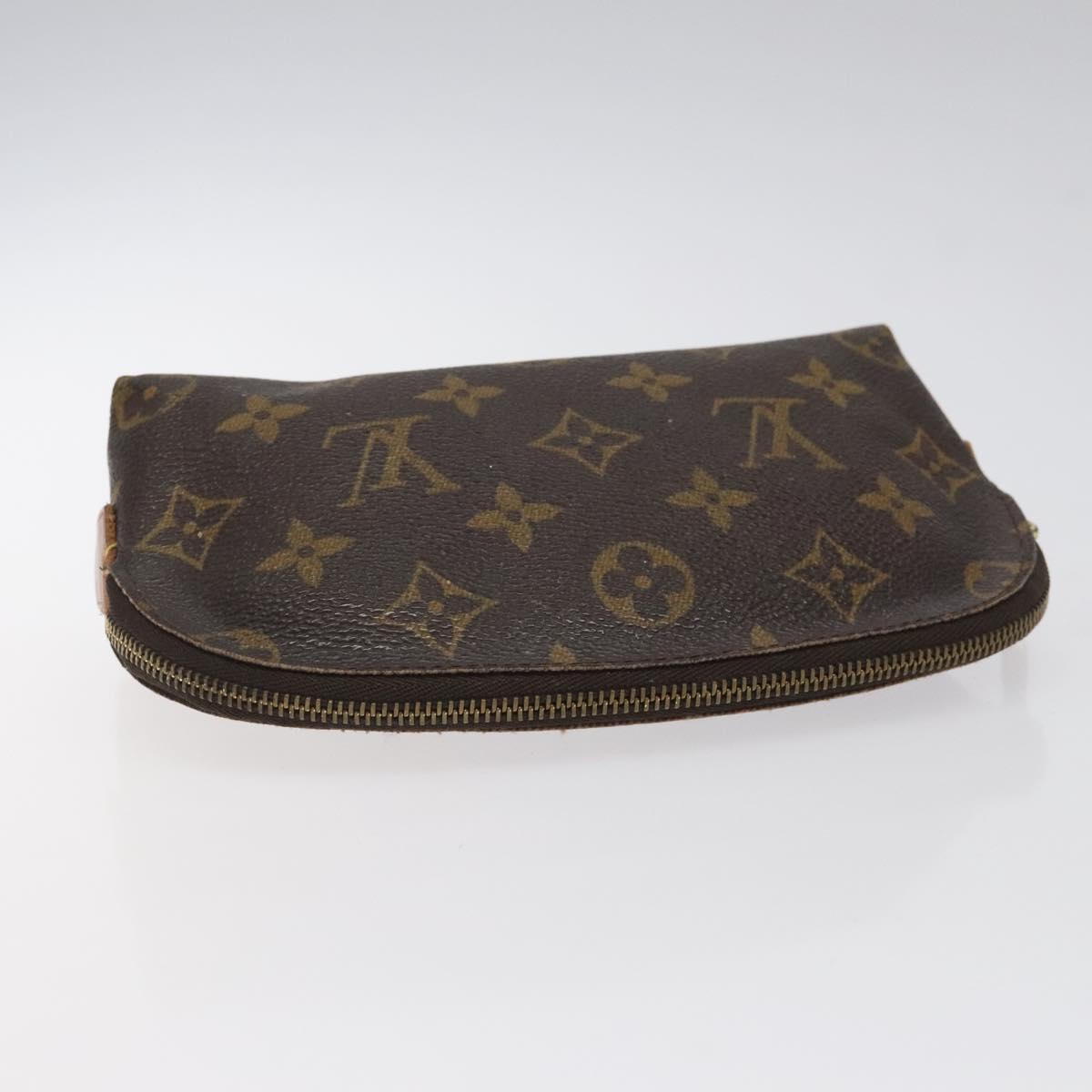 LOUIS VUITTON Monogram Pochette Cosmetic PM Pouch M43998 LV Auth bs24919